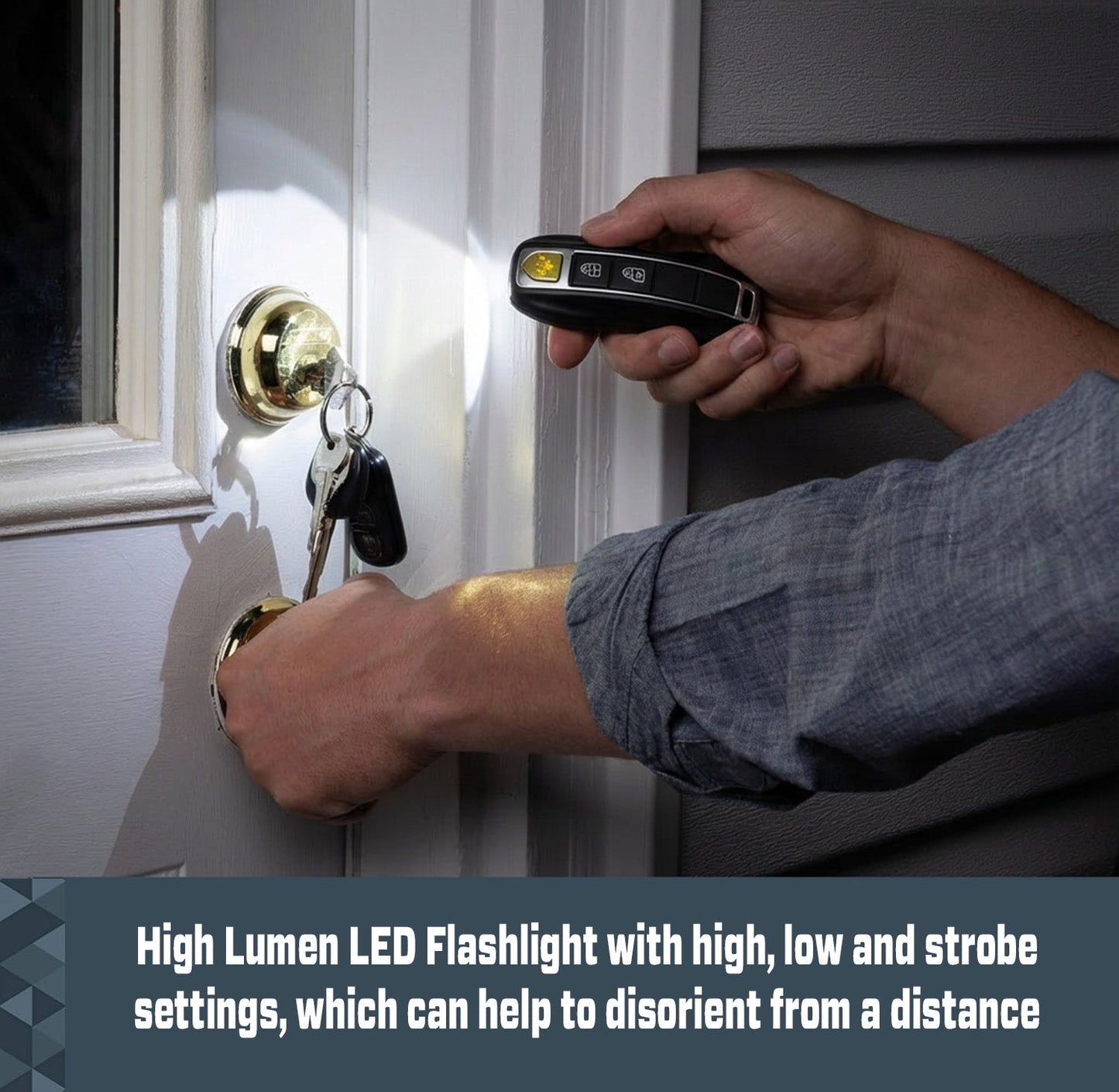 🔦 SUPTRUCK™ Voltax Shockforce 75M Stun Car Keychain ⚡ 2026 Flash Sale 75% OFF ️💥