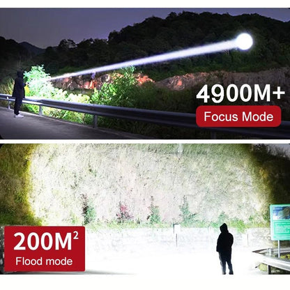 EXCLUSIVE DEAL 70% OFF +🎁 2026 Version Super Bright Ultimate Survival Flashlight |3M+ SOLD🏆80X Brighter Beam|120-Hour Battery |Advanced COB LEDs